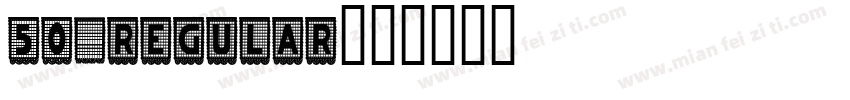 50 regular字体转换